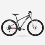 Vélo vtt randonnee st 120 gris orange 27,5"