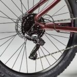 Bicicleta de montaña eléctrica rígida de 27,5" - E-ST 500 color ciruela – Image 2