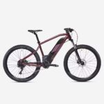 Bicicleta de montaña eléctrica rígida de 27,5" - E-ST 500 color ciruela – Image 6